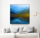 King of the mountain I by Jean-François Dupuis on GIANT ART - brown landscape