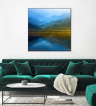 King of the mountain I by Jean-François Dupuis on GIANT ART - brown landscape