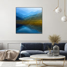 King of the mountain I by Jean-François Dupuis on GIANT ART - brown landscape