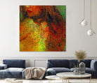 Woman Revelation I by Jean-François Dupuis on GIANT ART - orange figurative woman