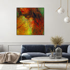 Woman Revelation I by Jean-François Dupuis on GIANT ART - orange figurative woman