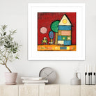 Maisonnettes 2 by Marie-Josée Latouche on GIANT ART - orange children