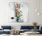 Encré (Détail 1) by Sylvie Cloutier on GIANT ART - blue abstract
