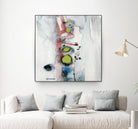 Encré (Détail 1) by Sylvie Cloutier on GIANT ART - blue abstract