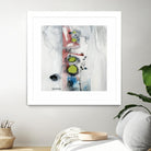 Encré (Détail 1) by Sylvie Cloutier on GIANT ART - blue abstract