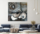Irrégularité de l'écorce (Détail 1) by Sylvie Cloutier on GIANT ART - grey abstract