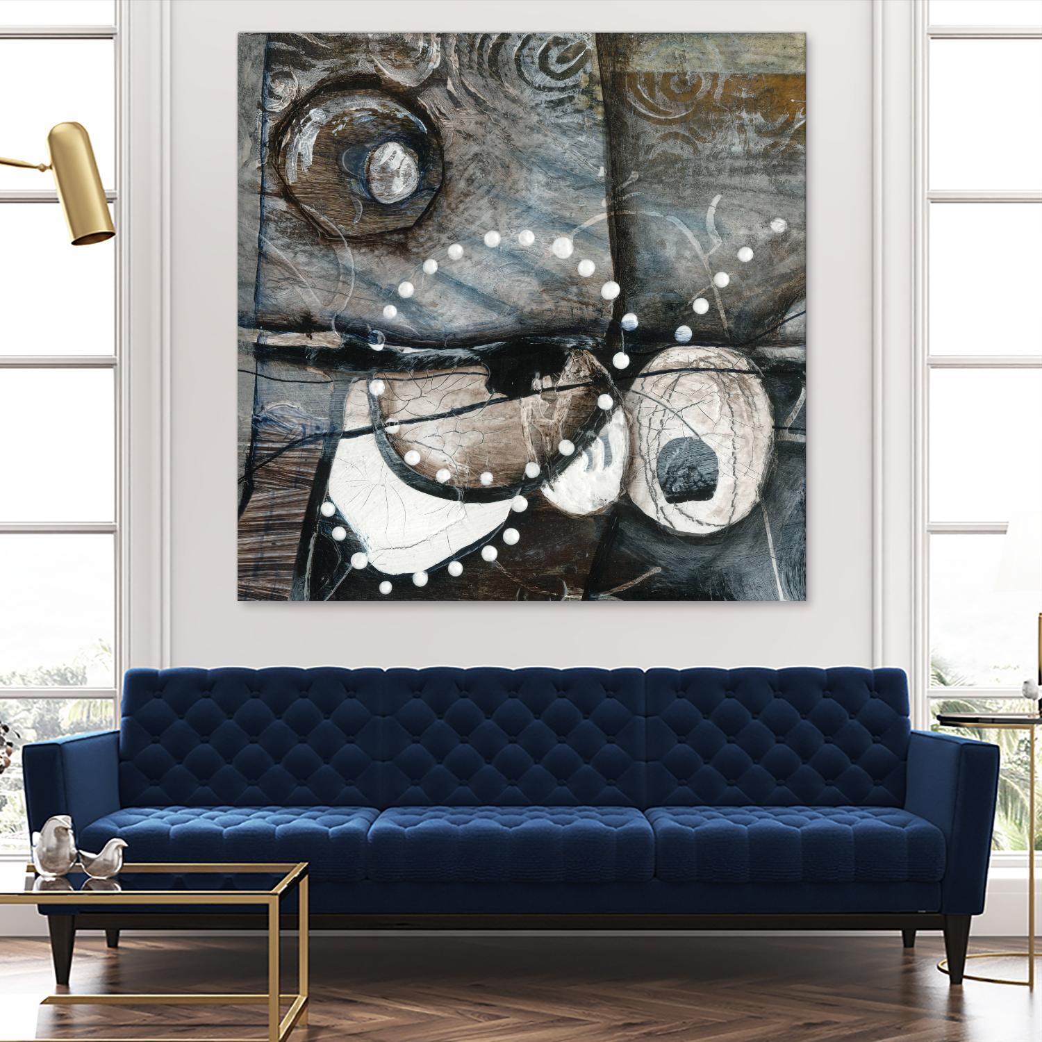 Irrégularité de l'écorce (Détail 1) by Sylvie Cloutier on GIANT ART - grey abstract
