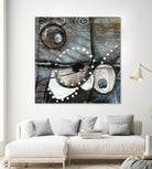 Irrégularité de l'écorce (Détail 1) by Sylvie Cloutier on GIANT ART - grey abstract