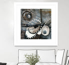 Irrégularité de l'écorce (Détail 1) by Sylvie Cloutier on GIANT ART - grey abstract