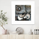 Irrégularité de l'écorce (Détail 1) by Sylvie Cloutier on GIANT ART - grey abstract