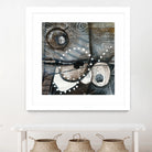 Irrégularité de l'écorce (Détail 1) by Sylvie Cloutier on GIANT ART - grey abstract