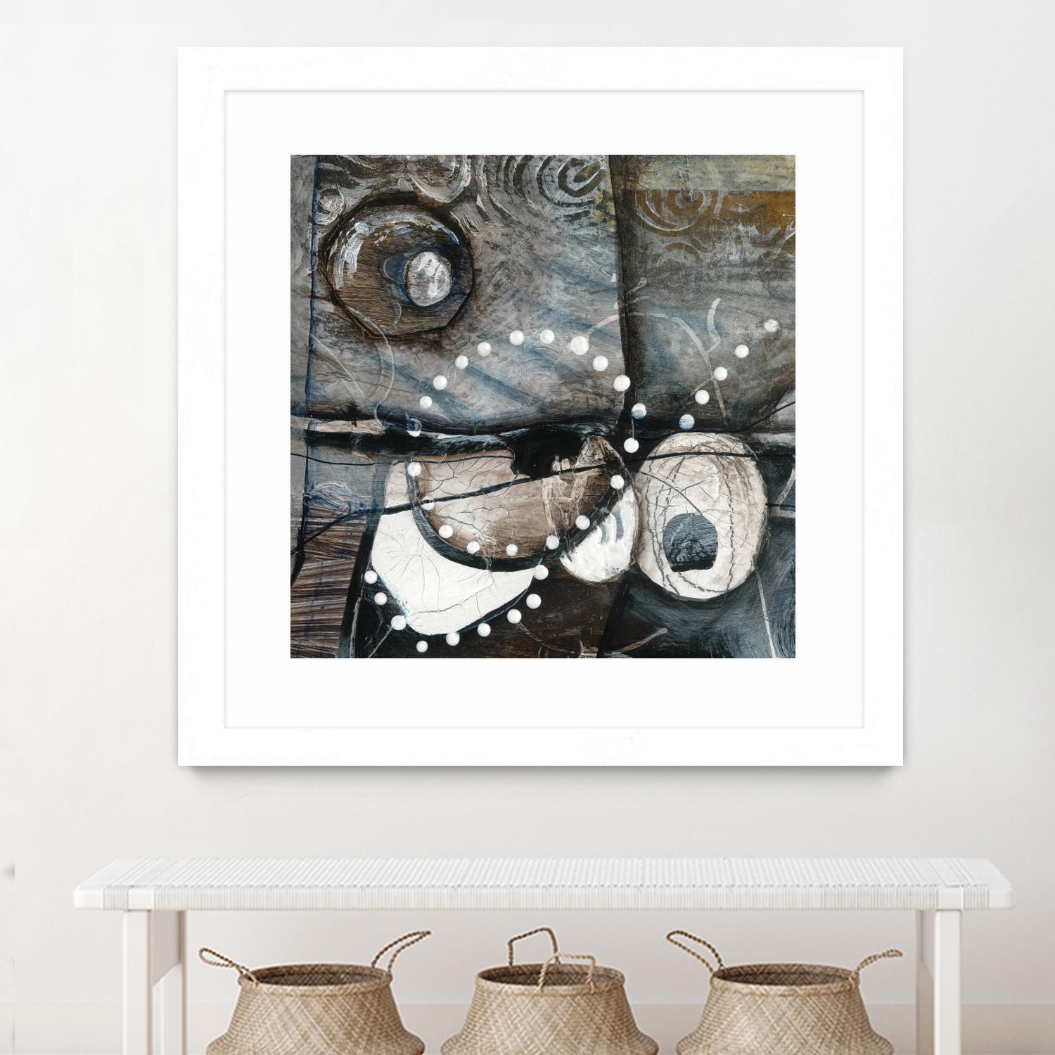 Irrégularité de l'écorce (Détail 1) by Sylvie Cloutier on GIANT ART - grey abstract