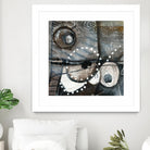 Irrégularité de l'écorce (Détail 1) by Sylvie Cloutier on GIANT ART - grey abstract