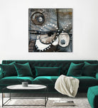Irrégularité de l'écorce (Détail 1) by Sylvie Cloutier on GIANT ART - grey abstract