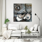 Irrégularité de l'écorce (Détail 1) by Sylvie Cloutier on GIANT ART - grey abstract
