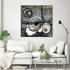 Irrégularité de l'écorce (Détail 1) by Sylvie Cloutier on GIANT ART - grey abstract