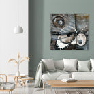 Irrégularité de l'écorce (Détail 1) by Sylvie Cloutier on GIANT ART - grey abstract