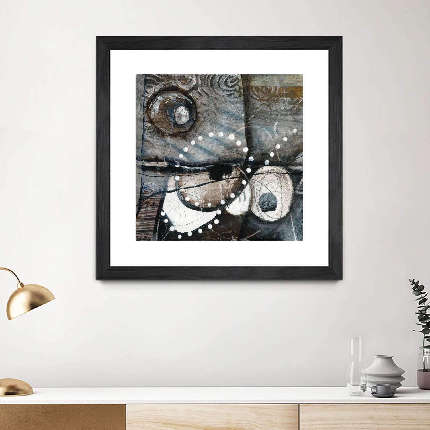 Irrégularité de l'écorce (Détail 1) by Sylvie Cloutier on GIANT ART - grey abstract