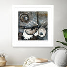 Irrégularité de l'écorce (Détail 1) by Sylvie Cloutier on GIANT ART - grey abstract