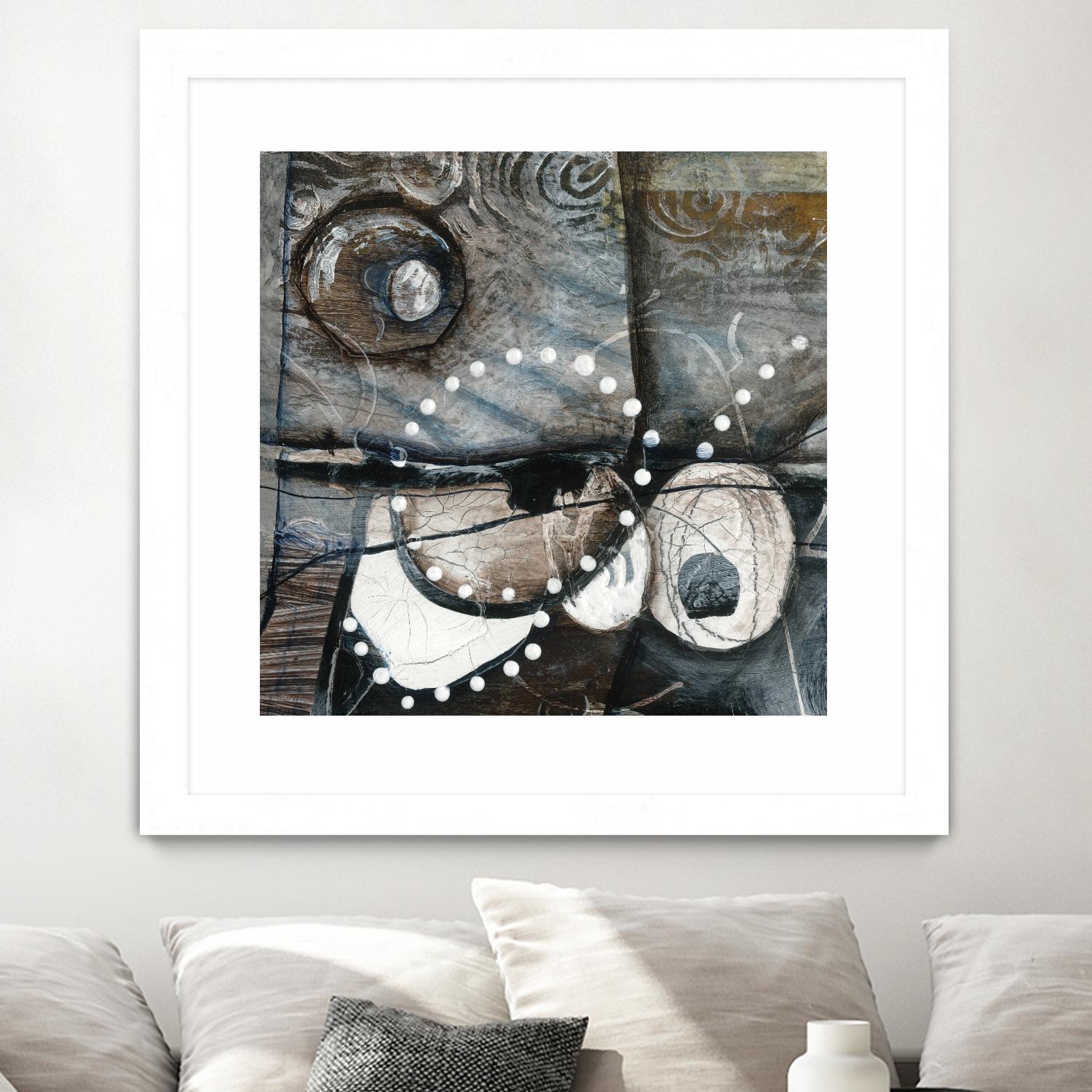 Irrégularité de l'écorce (Détail 1) by Sylvie Cloutier on GIANT ART - grey abstract