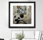 Signe de terre 3 (Détail 2) by Sylvie Cloutier on GIANT ART - grey abstract
