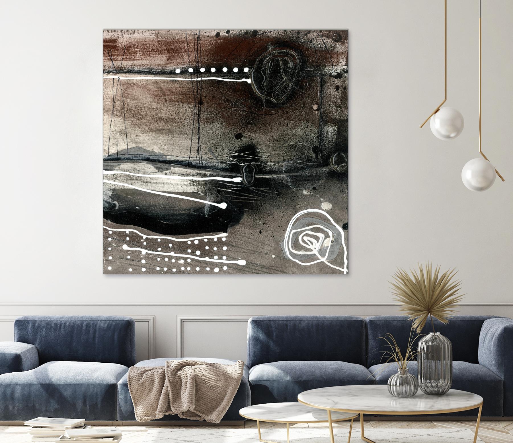 Fatalité (Détail 2) by Sylvie Cloutier on GIANT ART - white abstract