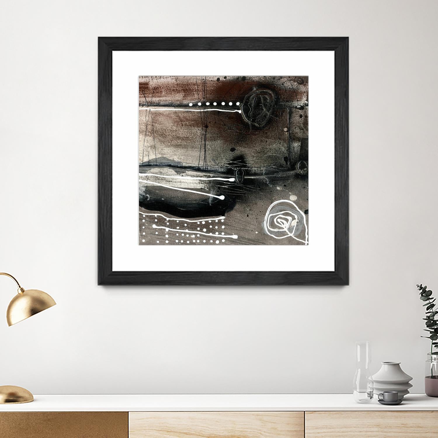 Fatalité (Détail 2) by Sylvie Cloutier on GIANT ART - white abstract