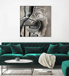 Fatalité (Détail 3) by Sylvie Cloutier on GIANT ART - white abstract