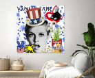 America by Carole  St-Germain on GIANT ART - red pop america