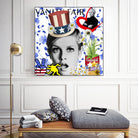 America by Carole  St-Germain on GIANT ART - red pop america