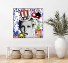 America by Carole  St-Germain on GIANT ART - red pop america