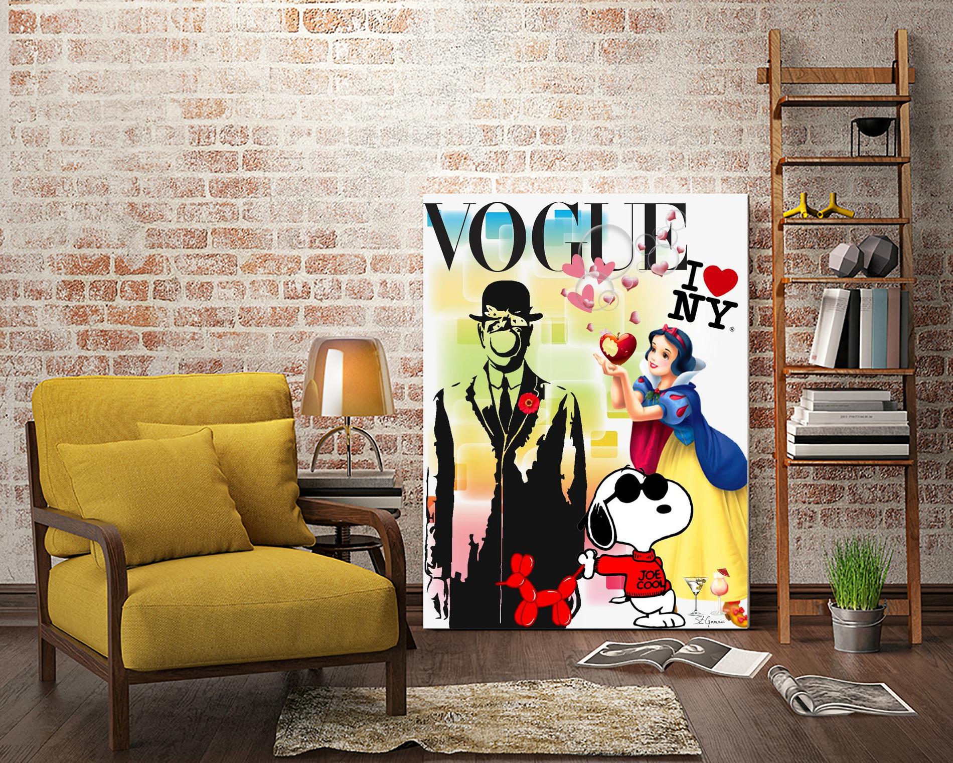 Be Cool by Carole St-Germain on GIANT ART - red digital 