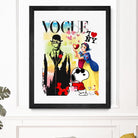 Be Cool by Carole St-Germain on GIANT ART - red digital 