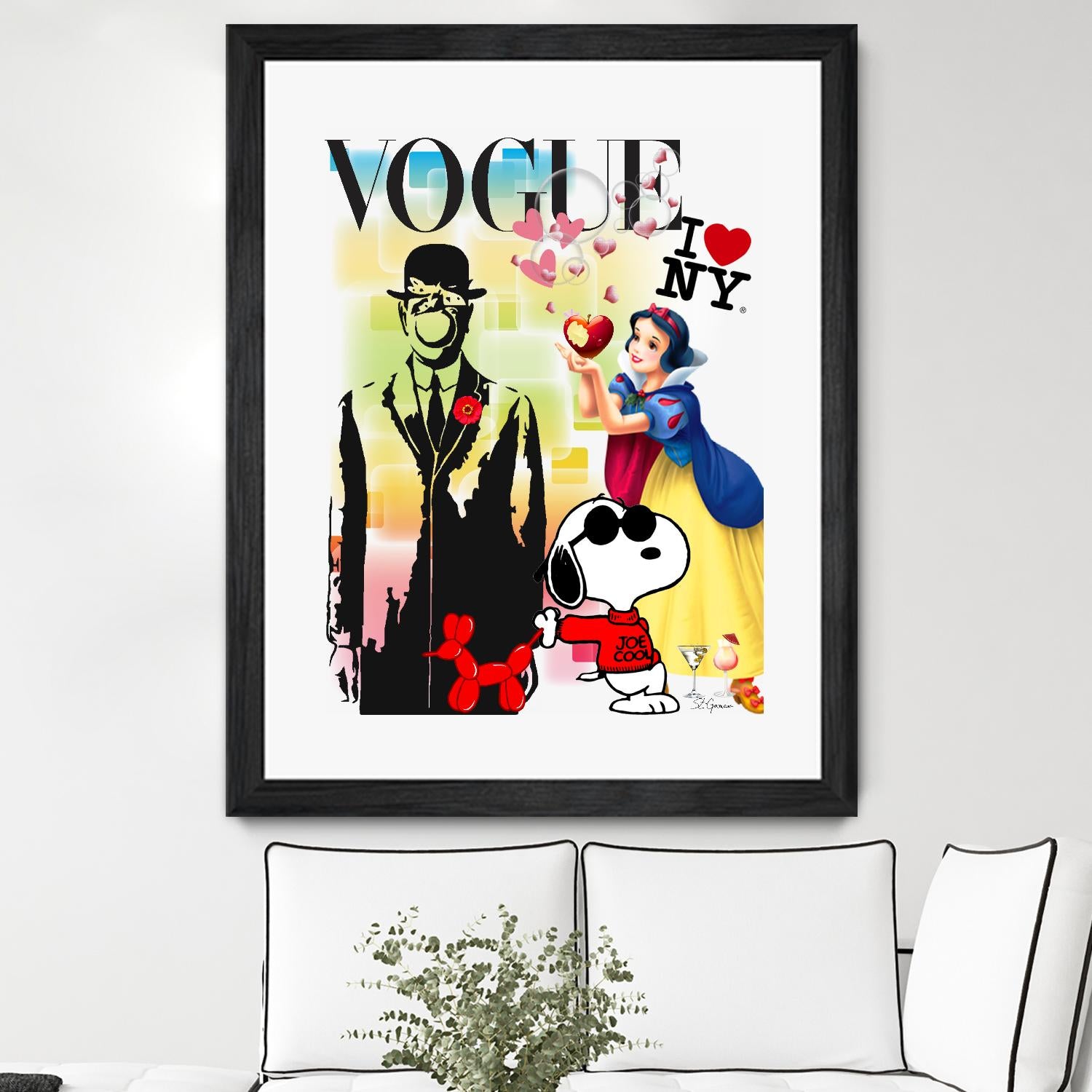 Be Cool by Carole St-Germain on GIANT ART - red digital 