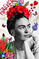 Forever by Carole St-Germain on GIANT ART - red photograph frida