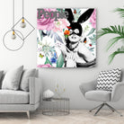 Butterfly Circus by Carole St-Germain on GIANT ART - pink pop pop