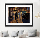 Au parfait du présent by Denis Nolet on GIANT ART - gold la nuit