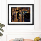 Au parfait du présent by Denis Nolet on GIANT ART - gold la nuit
