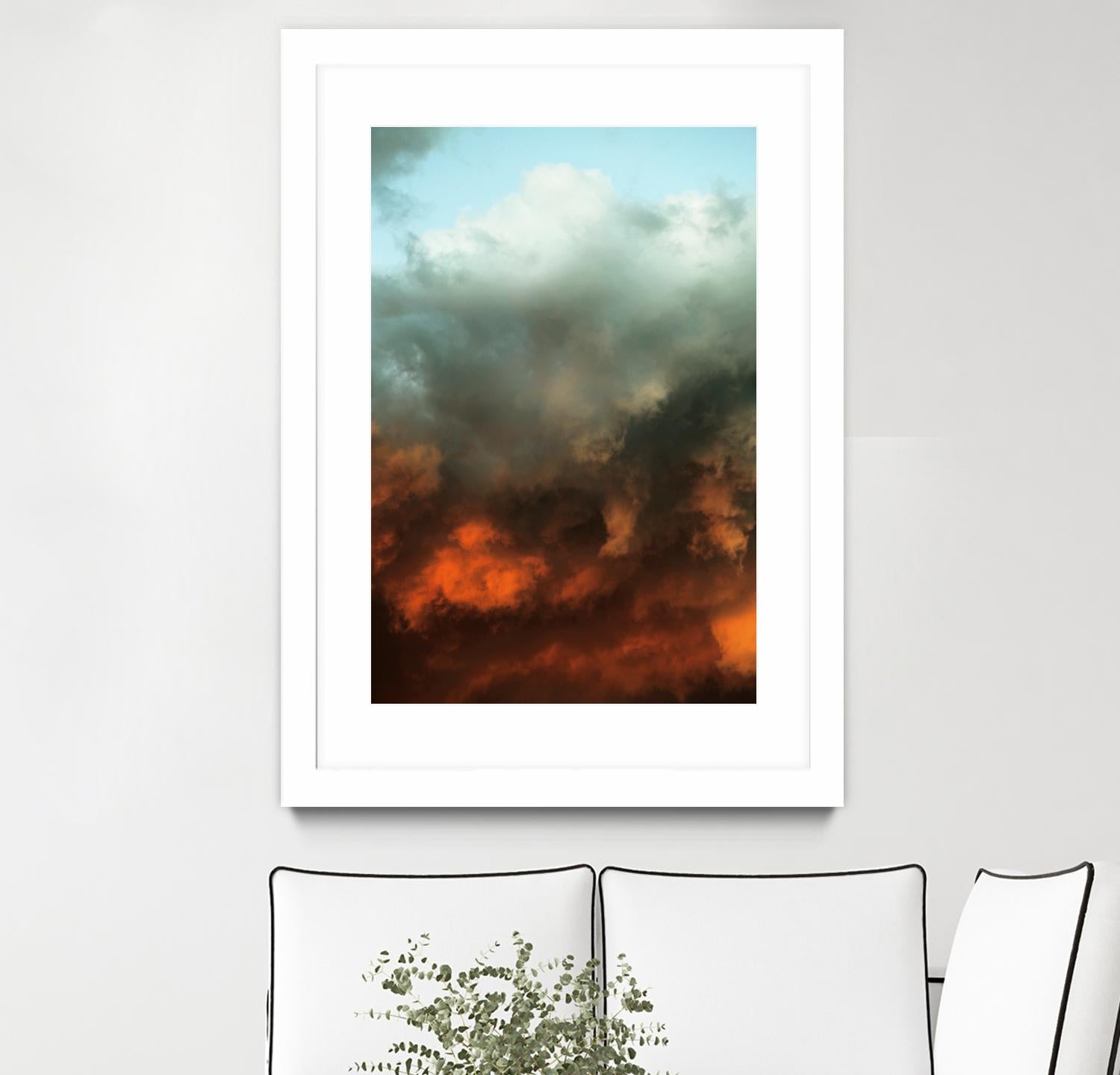 Global Warning by Ivan Ballack on GIANT ART - blue photo art