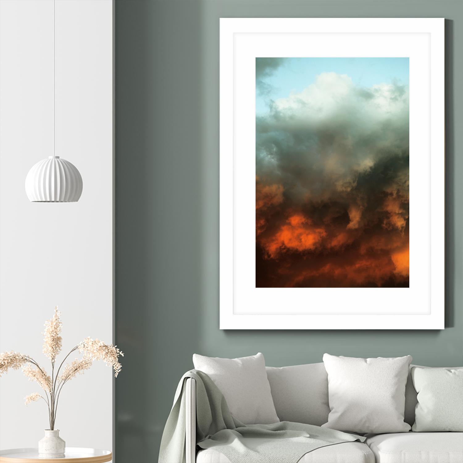 Global Warning by Ivan Ballack on GIANT ART - blue photo art