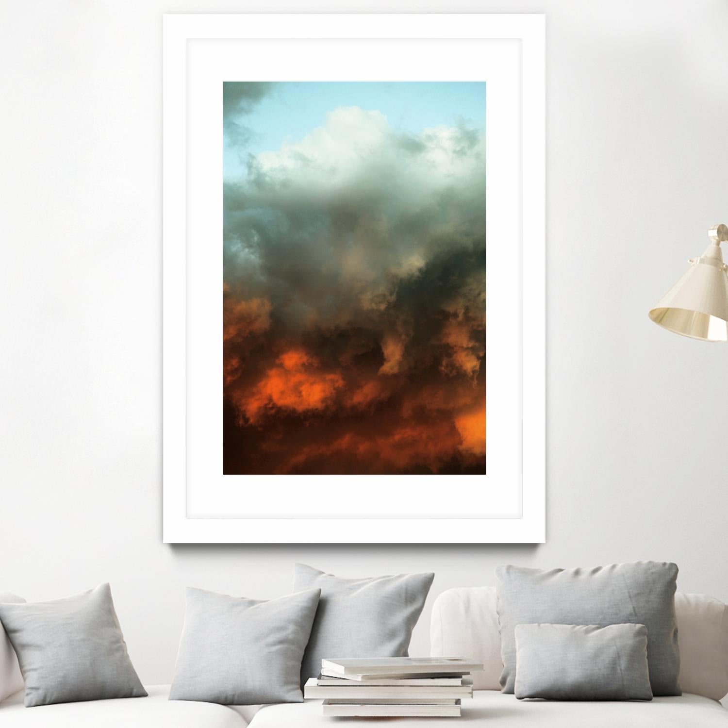Global Warning by Ivan Ballack on GIANT ART - blue photo art