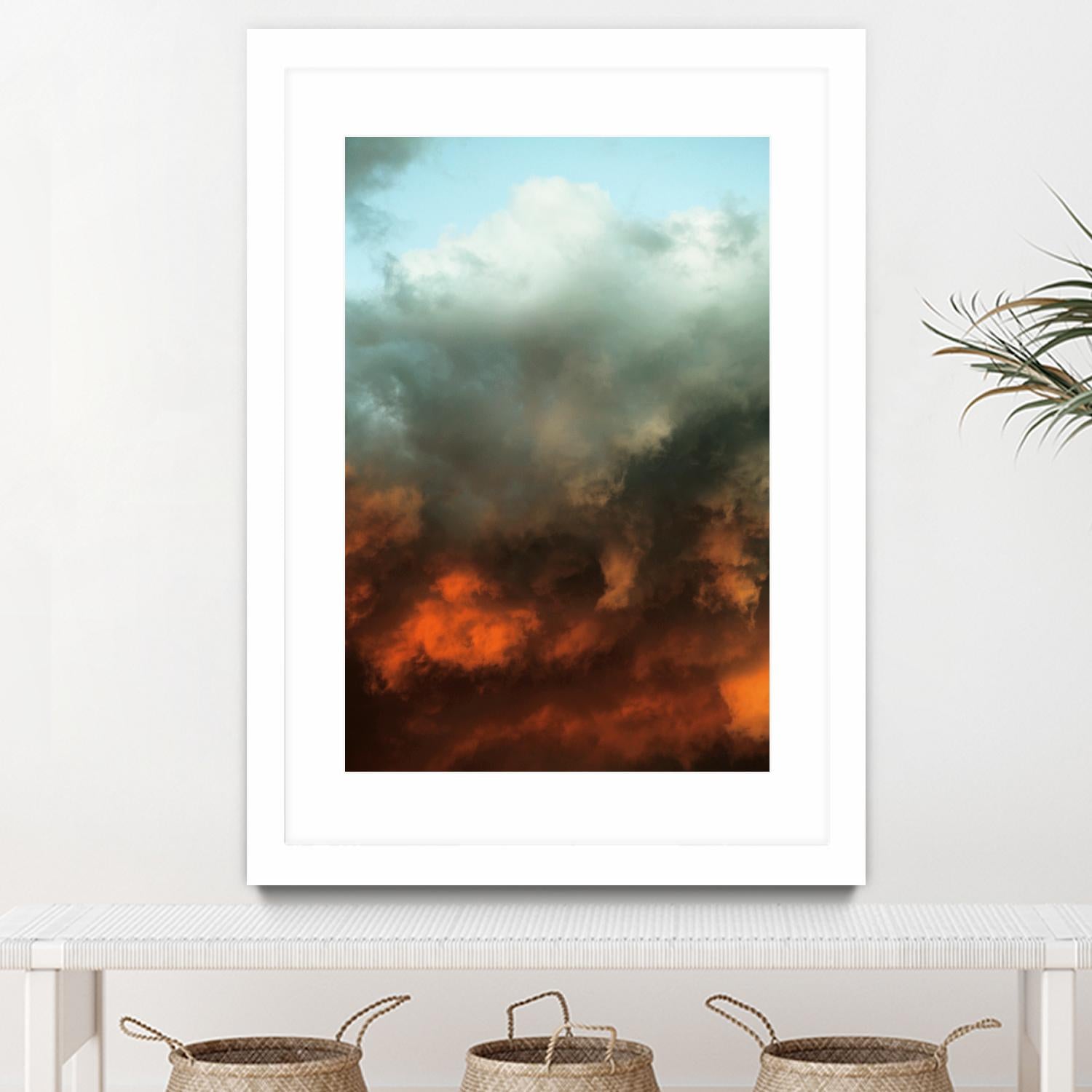 Global Warning by Ivan Ballack on GIANT ART - blue photo art