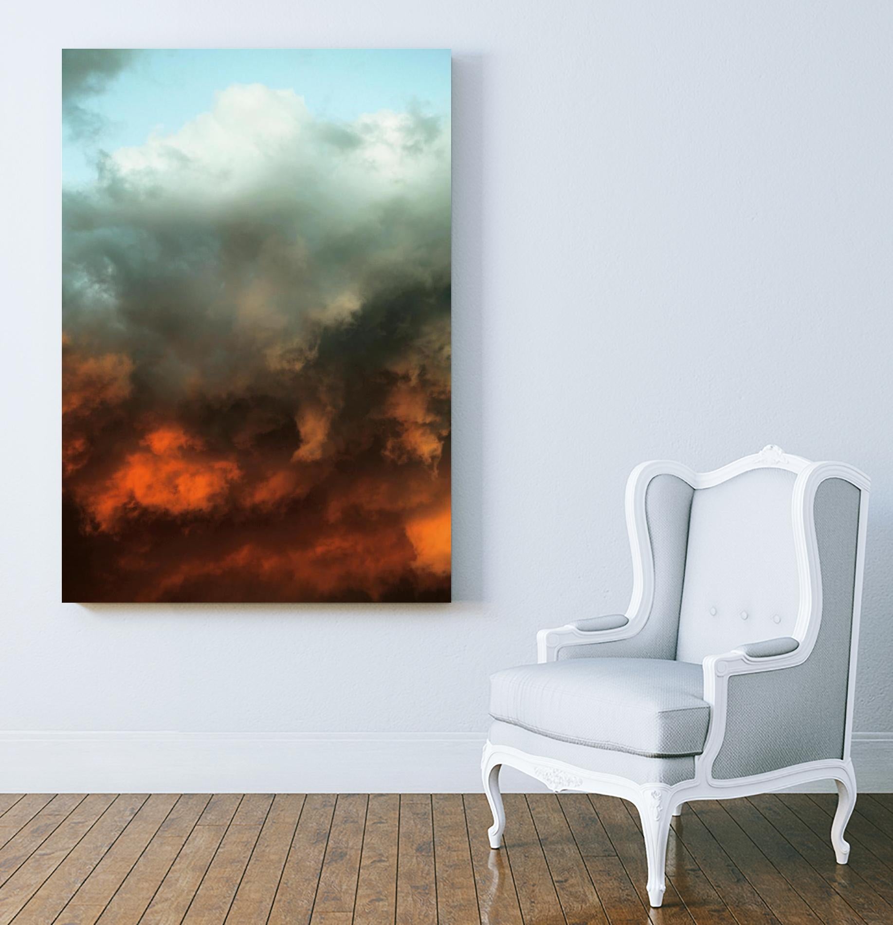 Global Warning by Ivan Ballack on GIANT ART - blue photo art