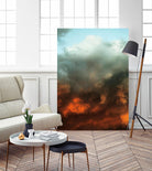 Global Warning by Ivan Ballack on GIANT ART - blue photo art