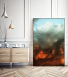 Global Warning by Ivan Ballack on GIANT ART - blue photo art