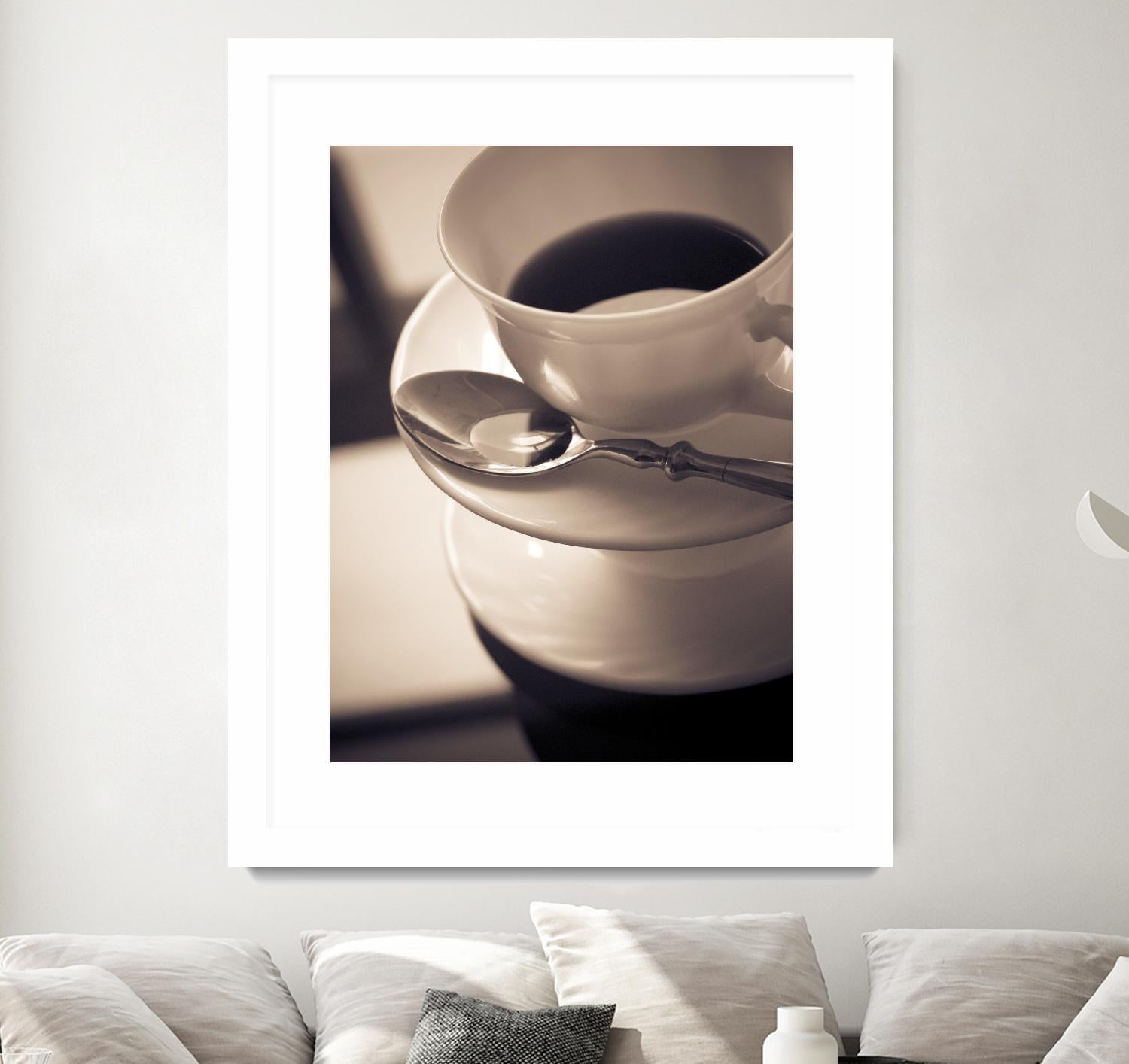 Arôme du matin by Jean-François Dupuis on GIANT ART - beige still life sépia
