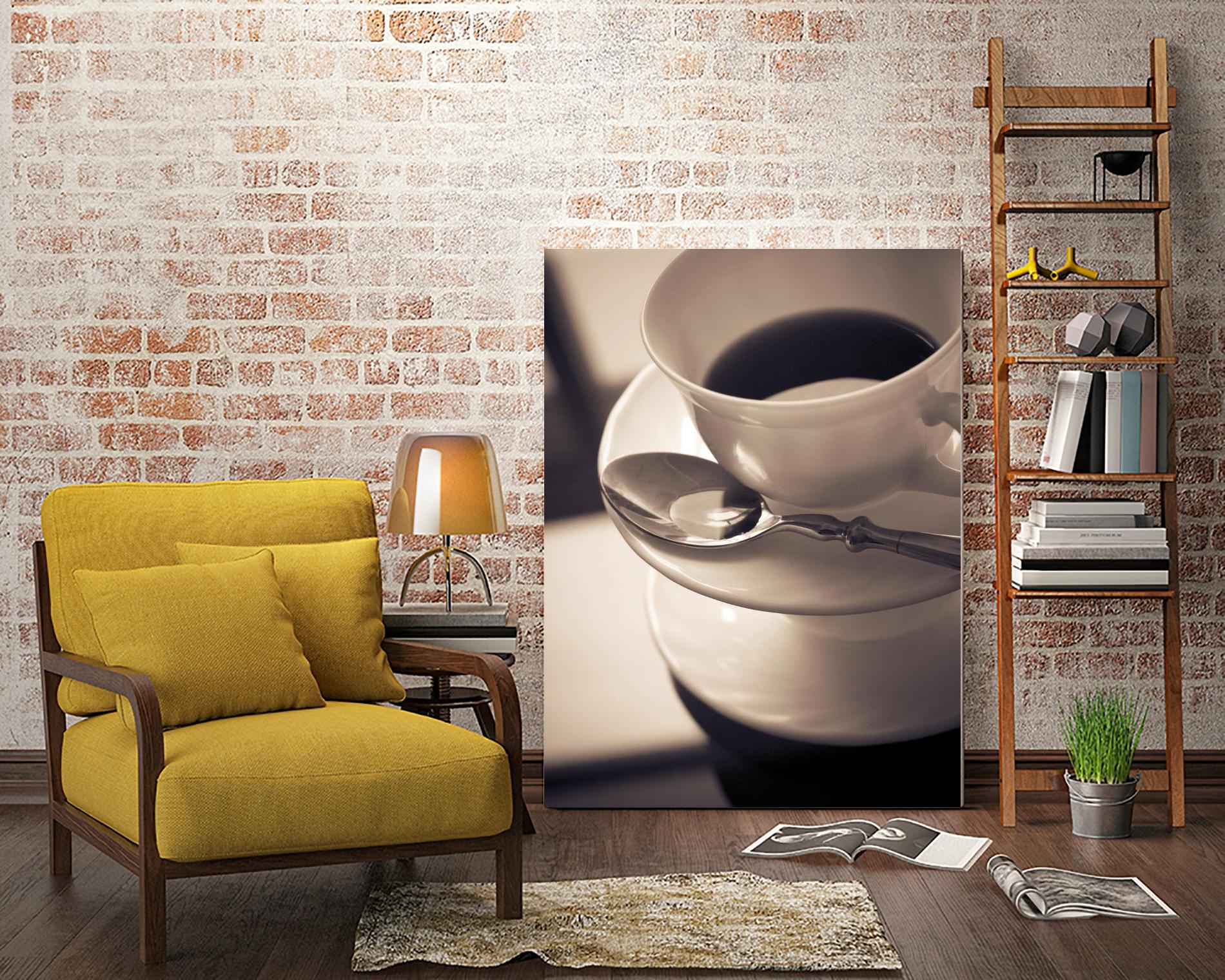 Arôme du matin by Jean-François Dupuis on GIANT ART - beige still life sépia