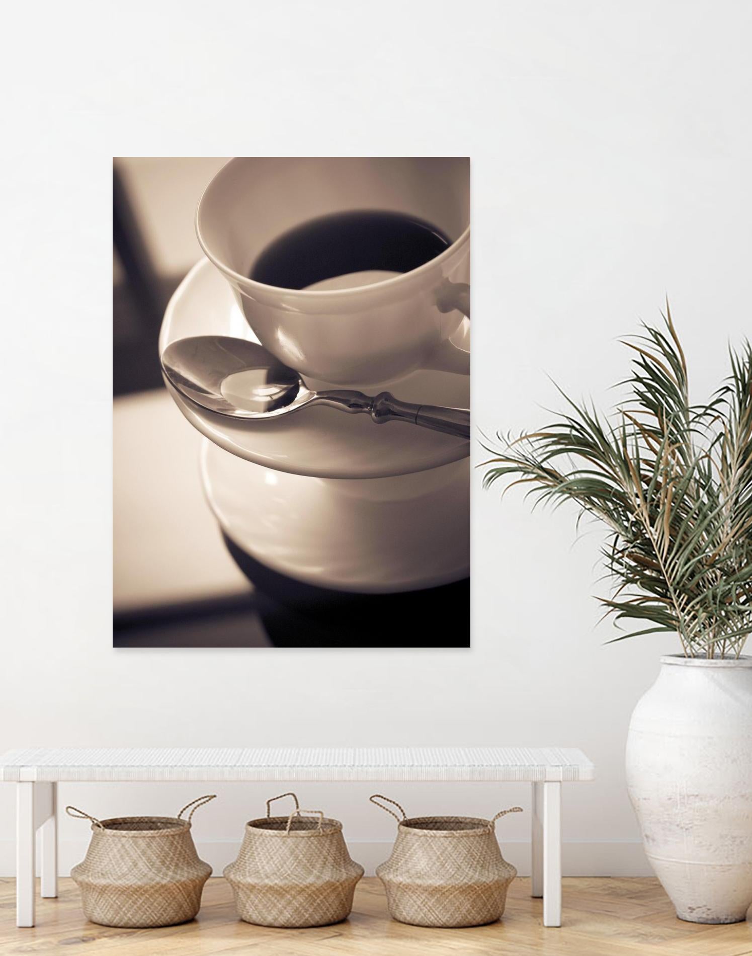 Arôme du matin by Jean-François Dupuis on GIANT ART - beige still life sépia