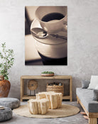 Arôme du matin by Jean-François Dupuis on GIANT ART - beige still life sépia