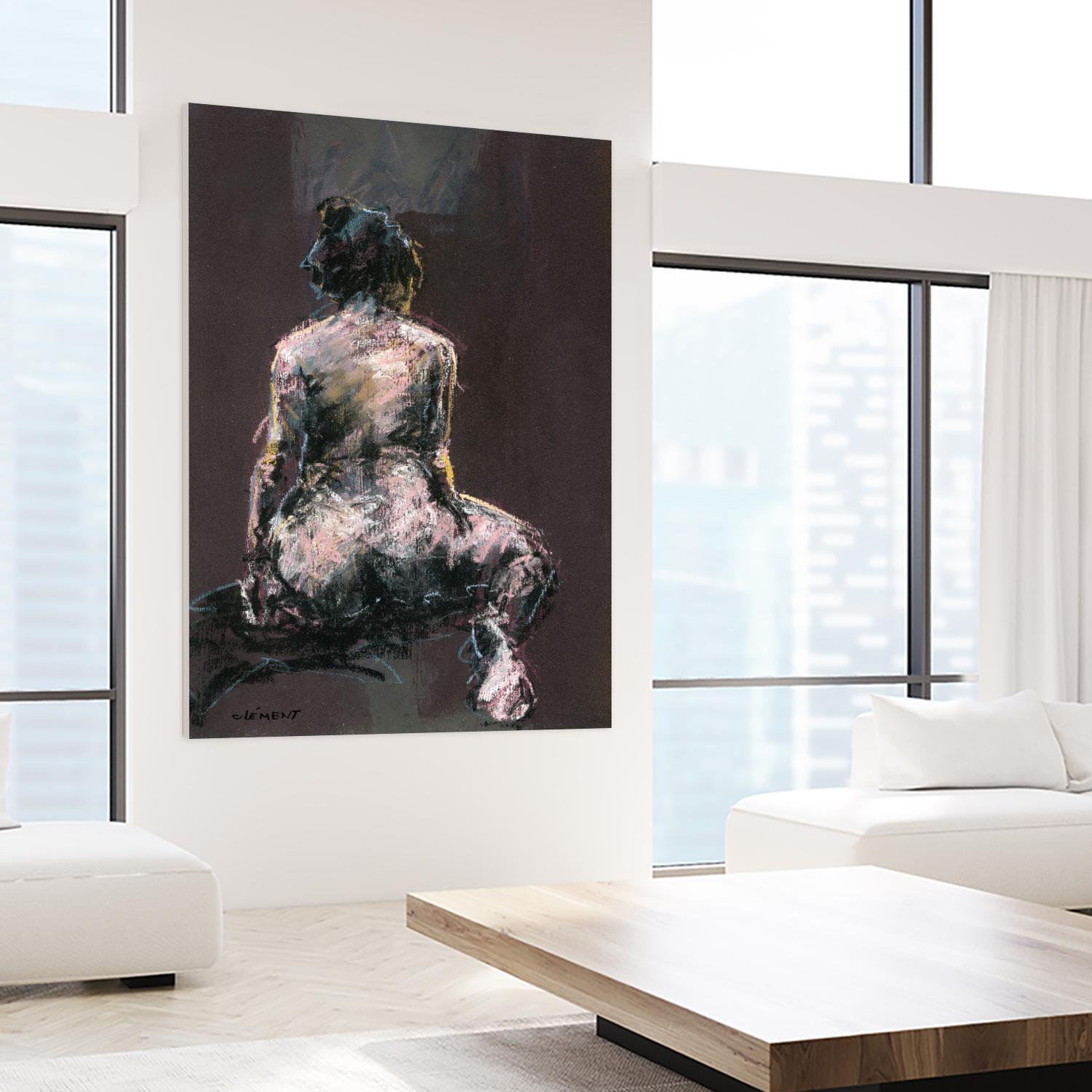Elvas by Jacques Clement on GIANT ART - beige nude